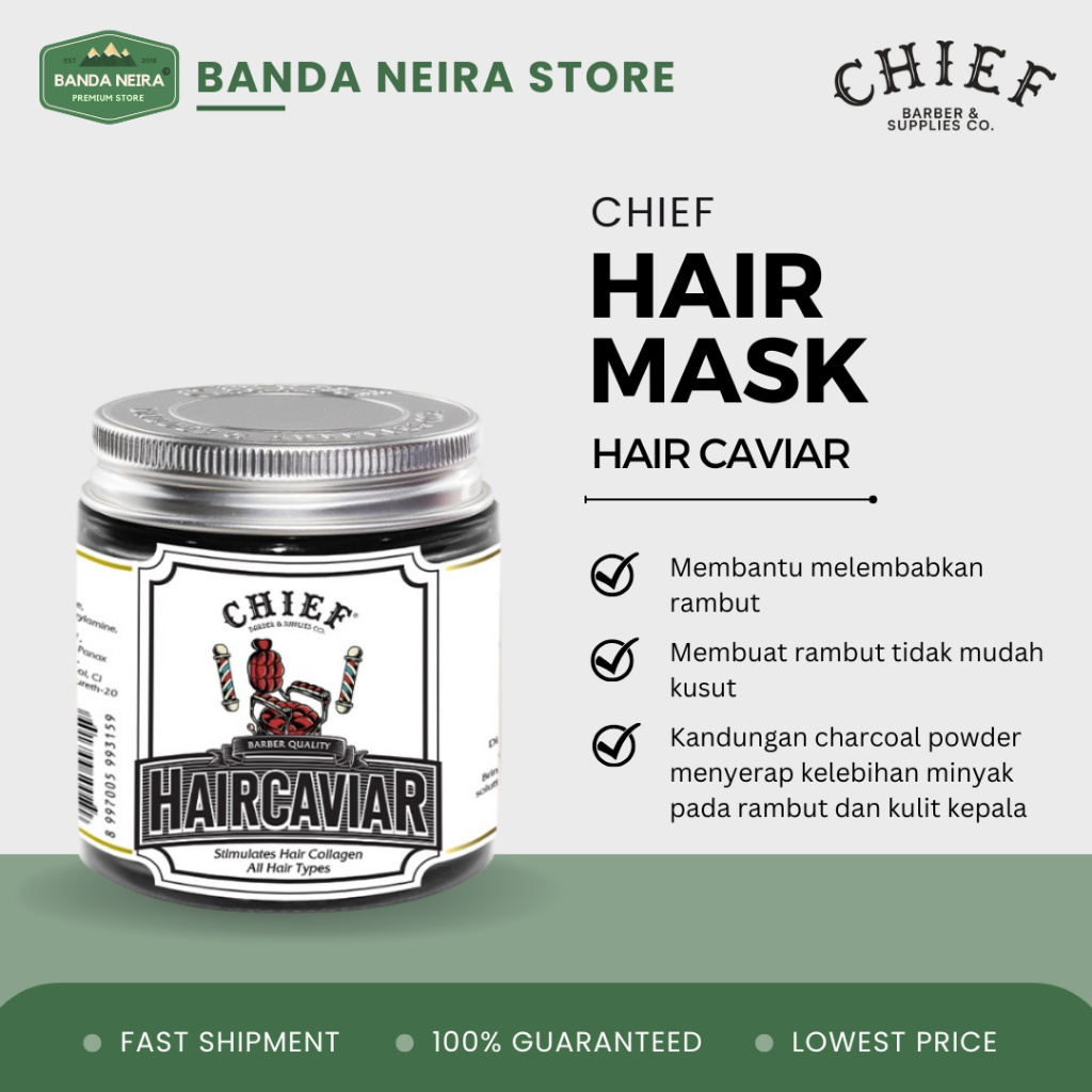 CHIEF Hair Caviar HairCaviar Mask / Masker Rambut