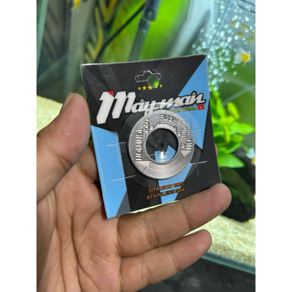 emblem titanium silver dek kontak mio sporty mio smile
