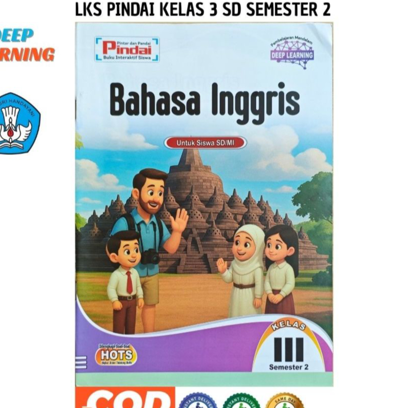 Buku LKS Kelas 3 SD Bahasa Inggris Semester 2