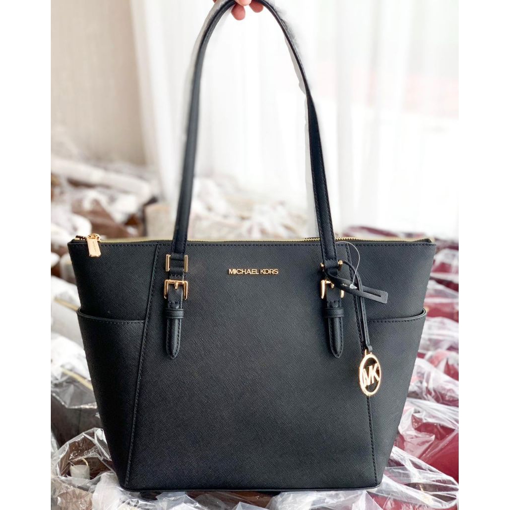 tasMK Charlotte Tote Black n