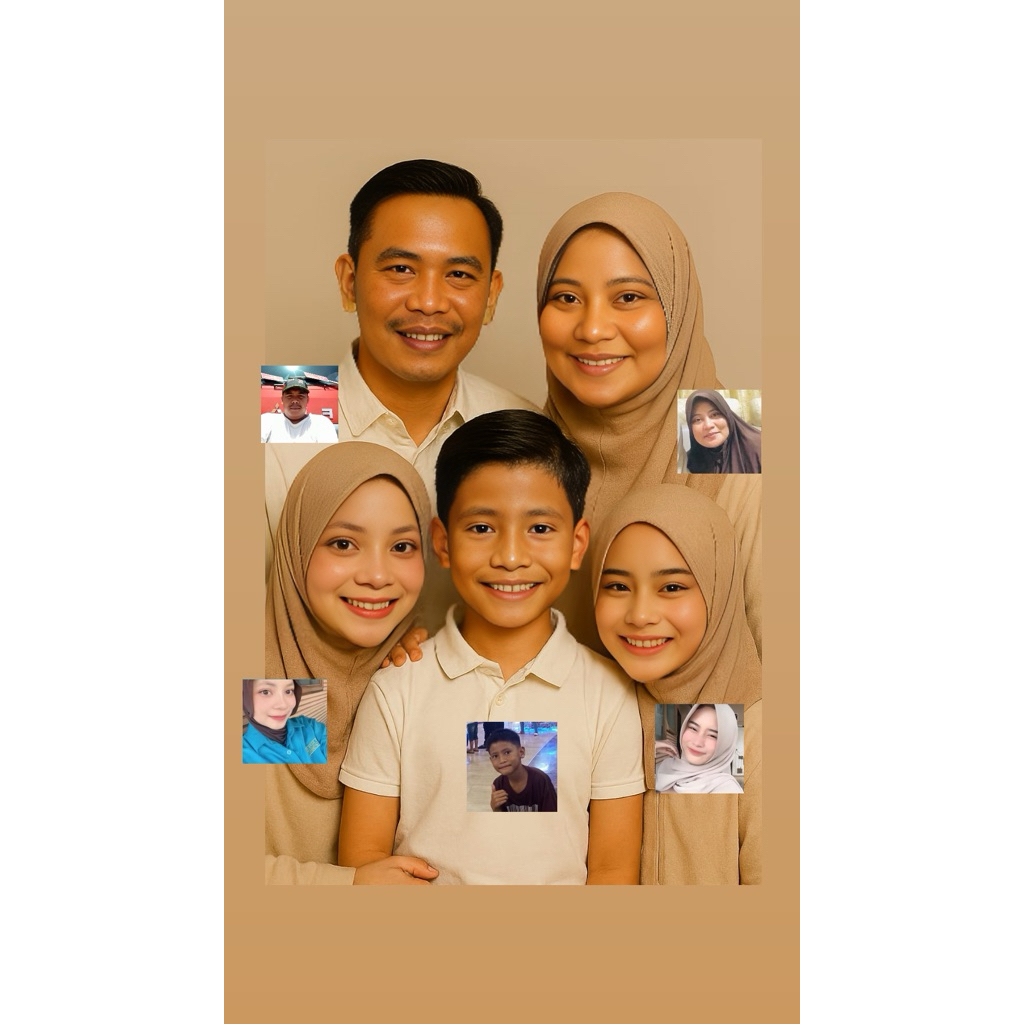 Jasa Edit Foto Keluarga