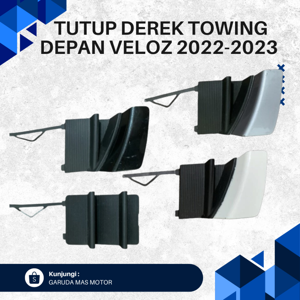 TUTUP DEREK TOWING DEPAN VELOZ 2022 - 2023 ORIGINAL