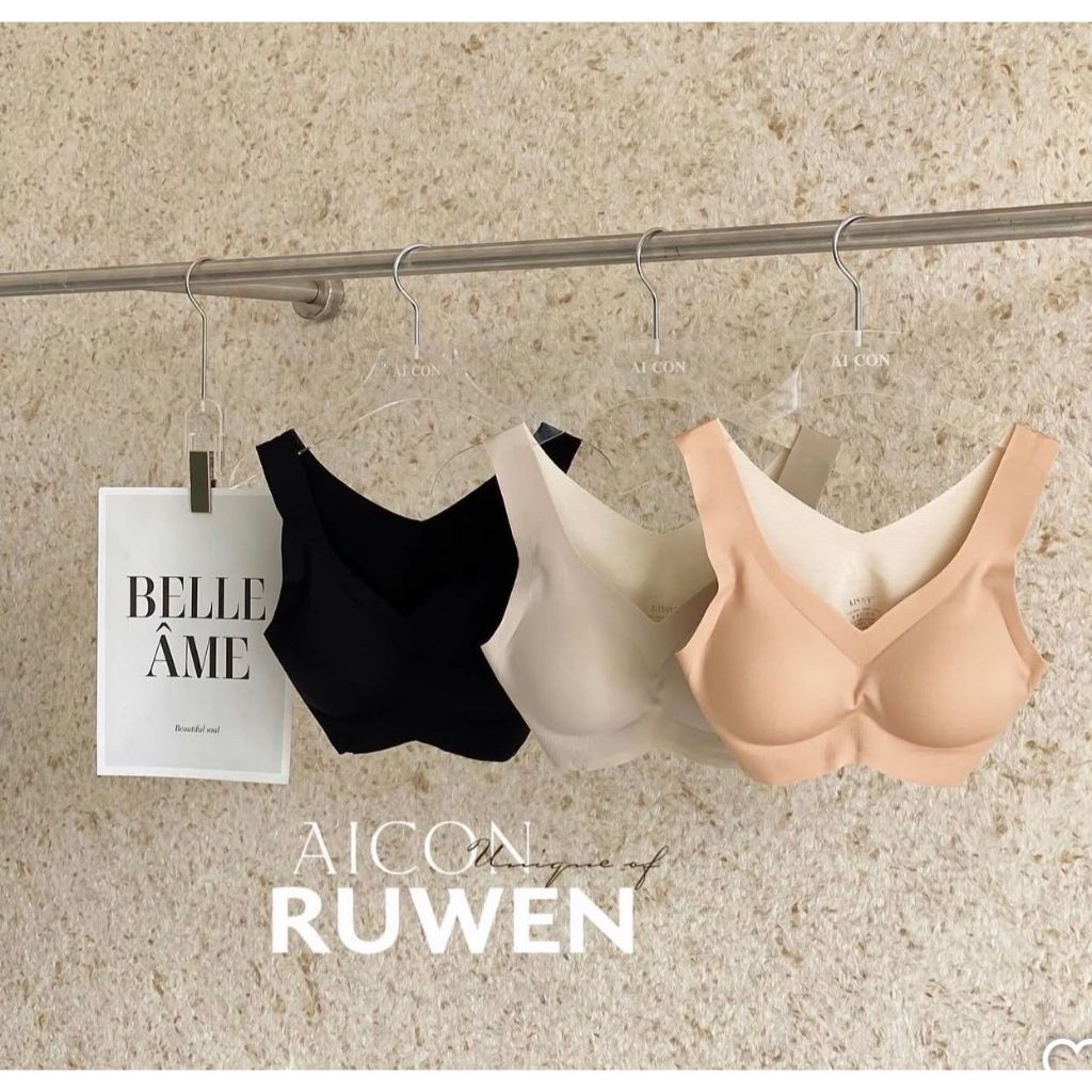 KISSY BRA CHIPS FREE PANTY TALI LEBAR BUSA TEBAL/BRA SEHAT