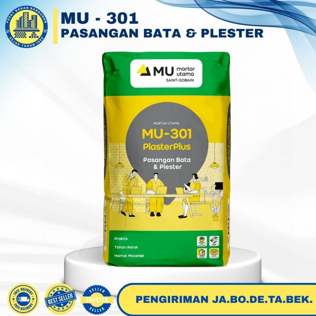 MORTAR INSTAN PEREKAT BATA DAN PLESTER MU 301