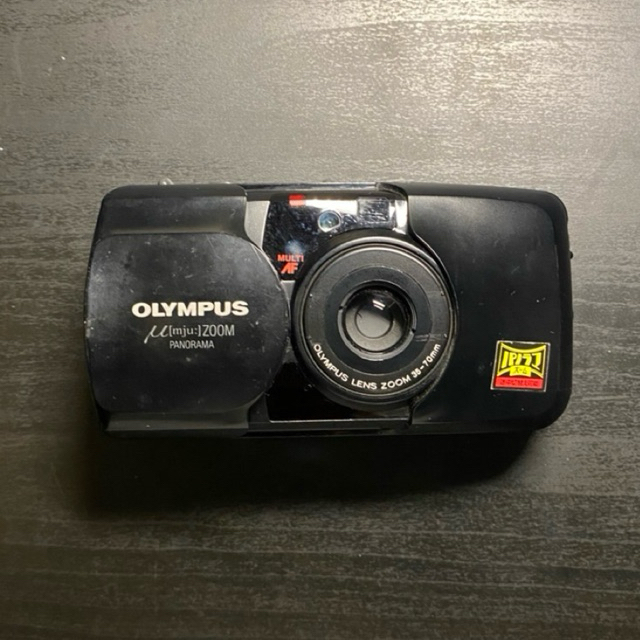 Olympus Mju Zoom Panorama Kamera Camera Analog Film 35mm