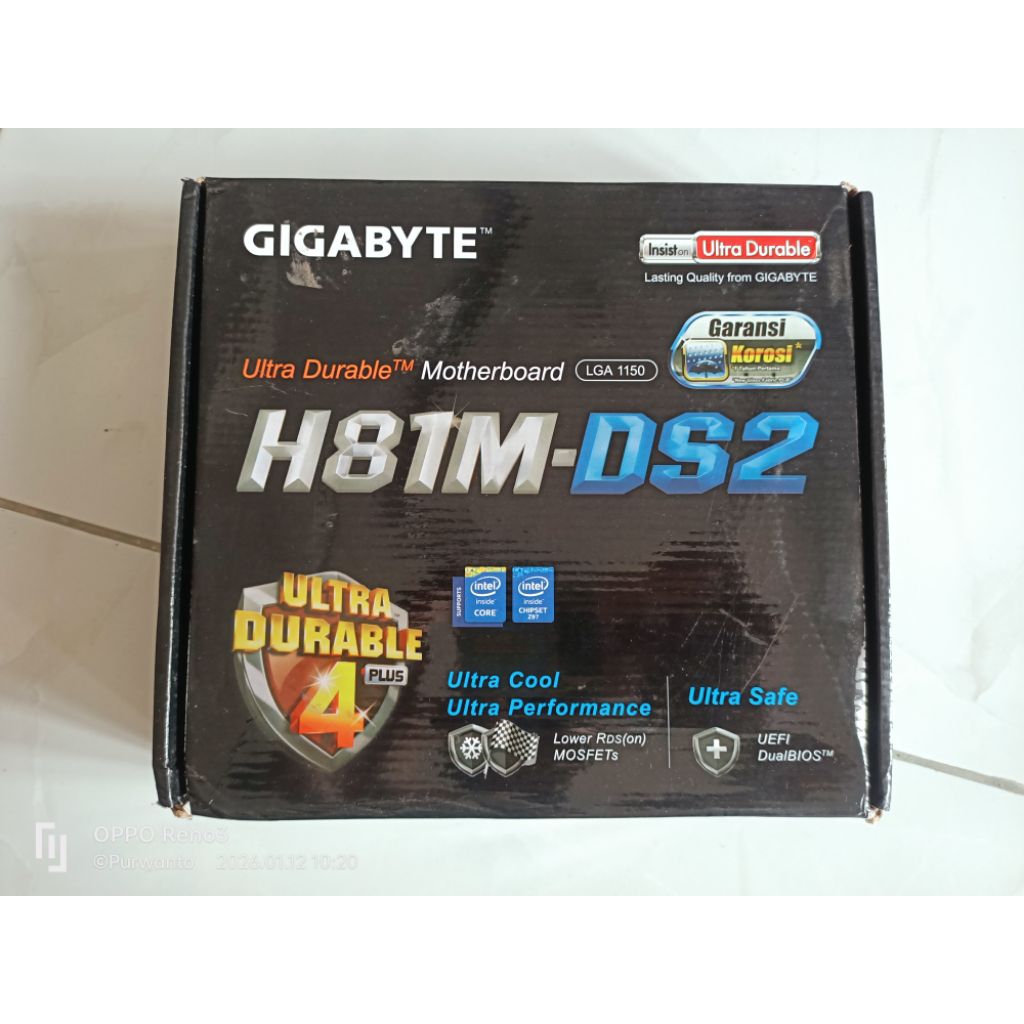 Mobo Gigabyte h81m ds2 LGA1150