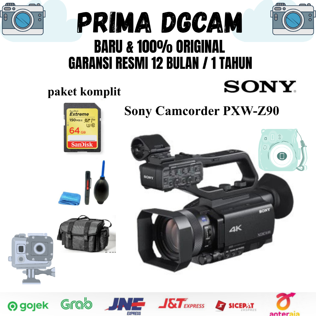 Handycam Sony Camcorder PXW-Z90 / Sony PXW Z90T