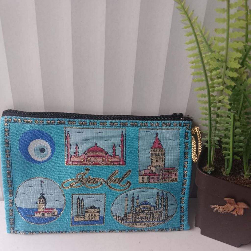 Dompet Pouch Kecil Turki 15*10cm (Original 100%)
