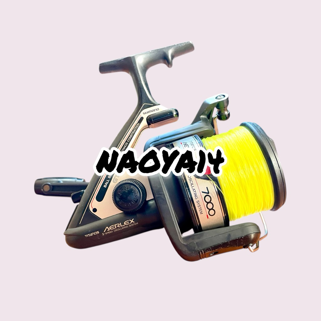REEL VINTAGE SHIMANO TITANOS AERLEX GT-7000