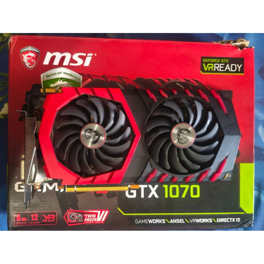 MSI GTX 1070 Gaming X