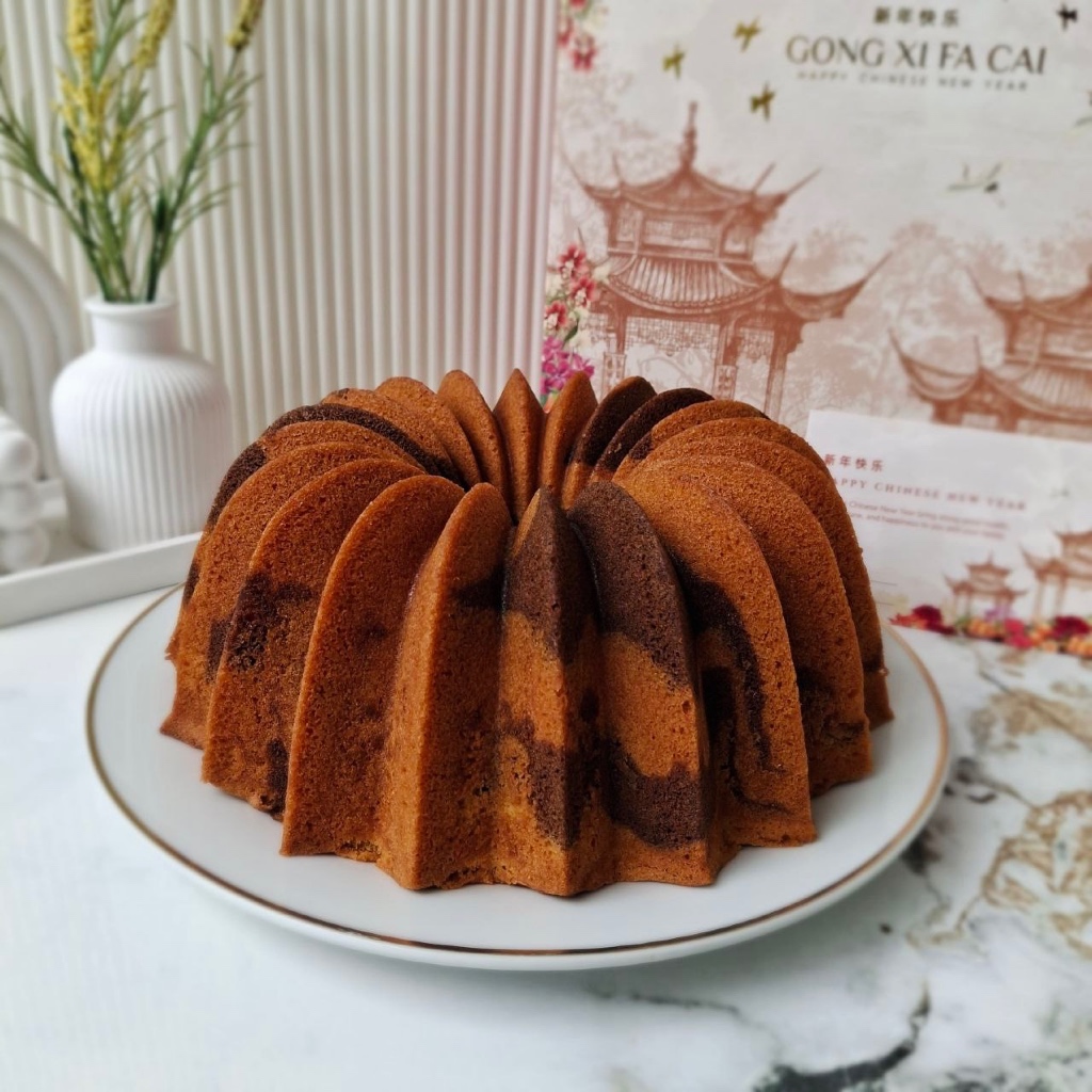 Hampers CYN Imlek Marble Cake / Bolu Marmer ukuran 24