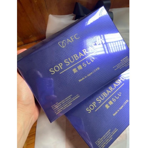 SOP Subarashii Japan AFC Subarashi Original 28 Sachet Original 100% Asli