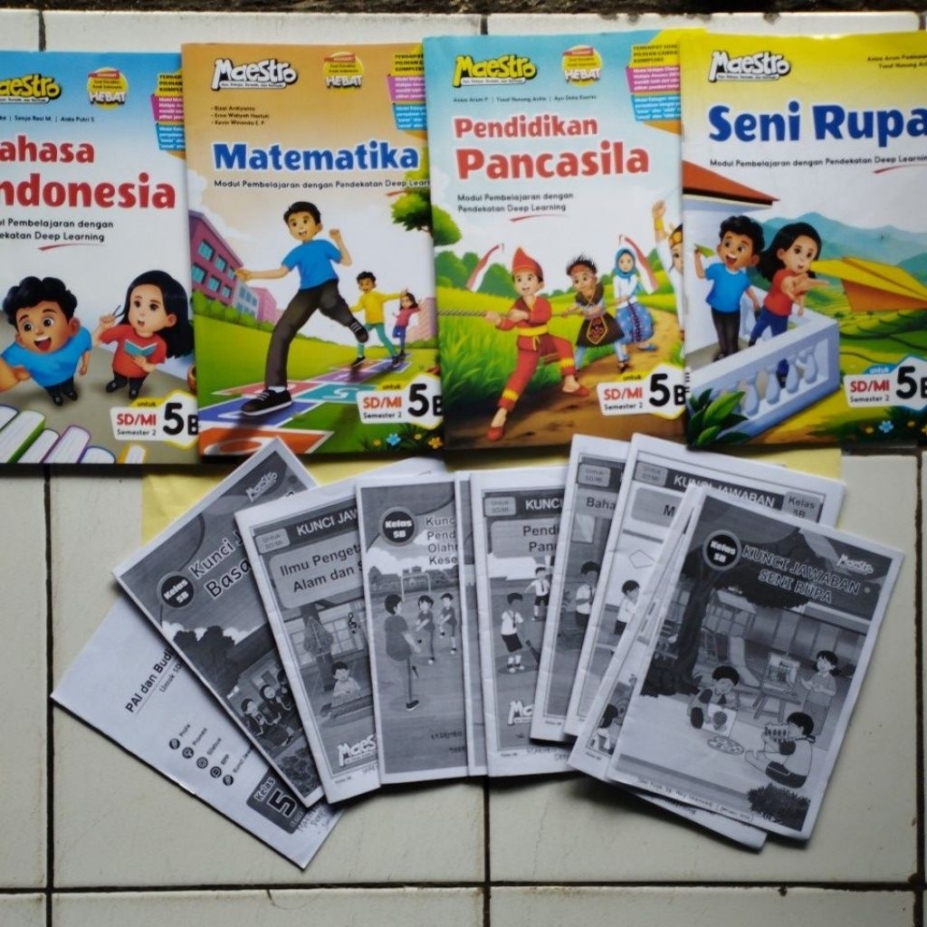 KUNCI LKS KELAS 5 MAESTRO