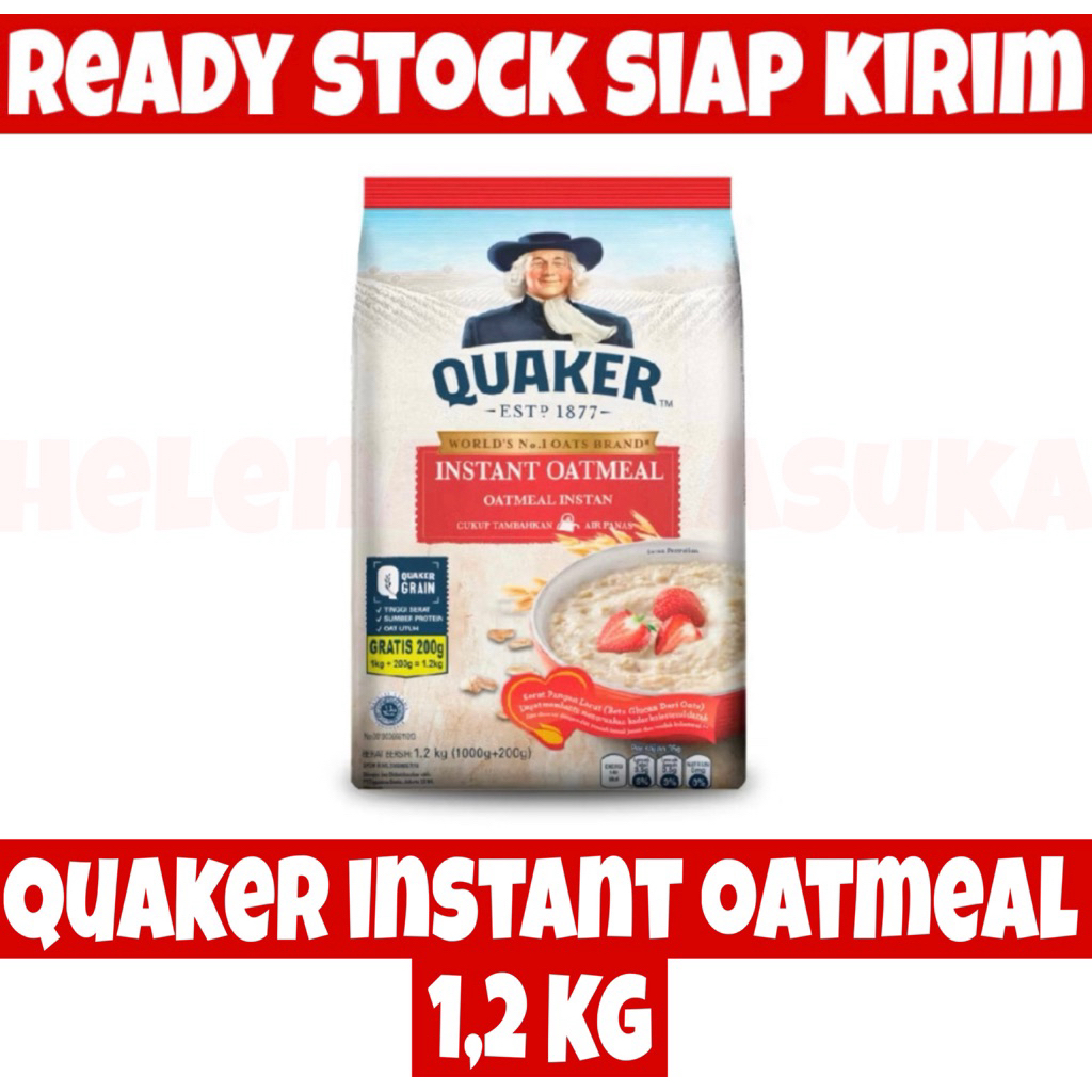 Quaker Instant Oatmeal 1200 Gr