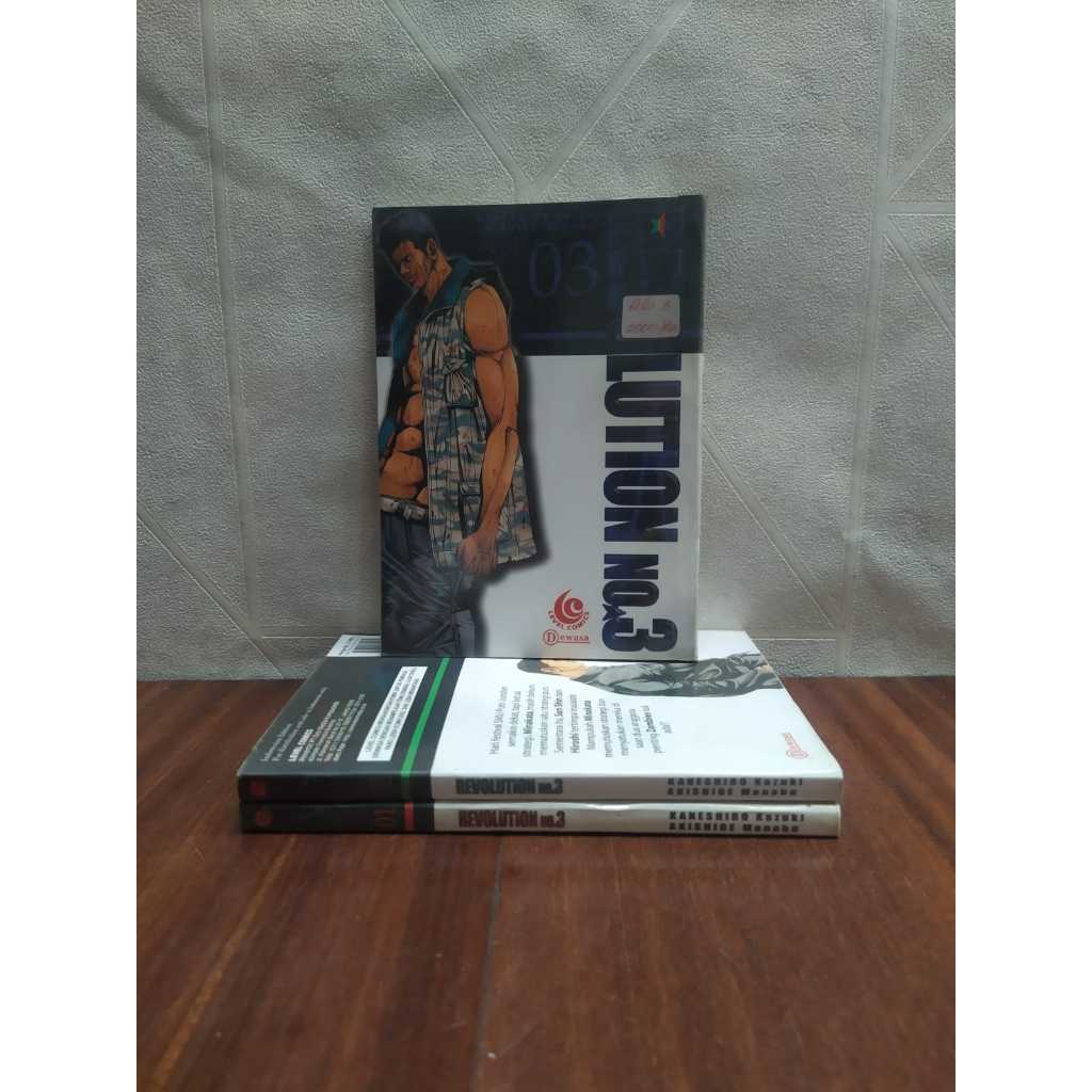 KOMIK REVOLUTION NO.3 SERI 1-3/ BEKAS