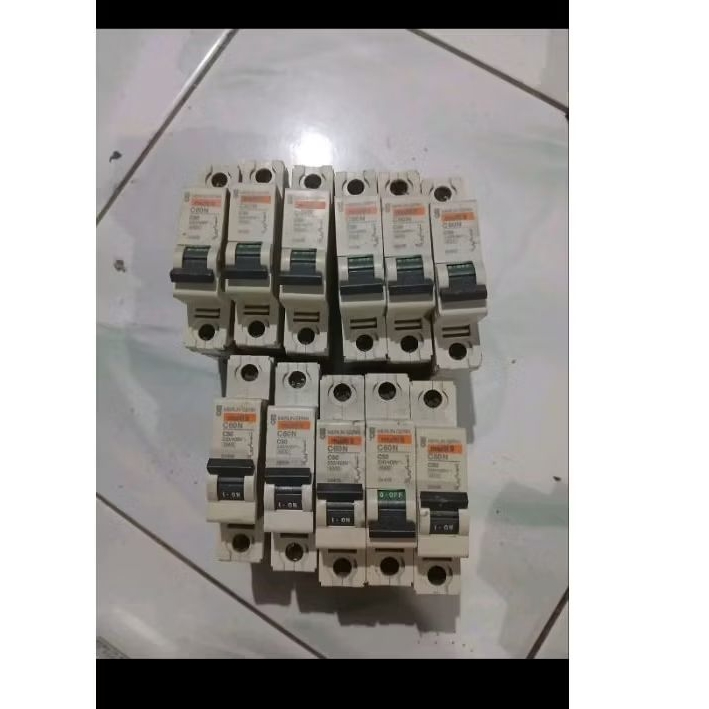 MCB Merlin Gerin Multi9 C60N C50 50A 1p 6KA 230/400V