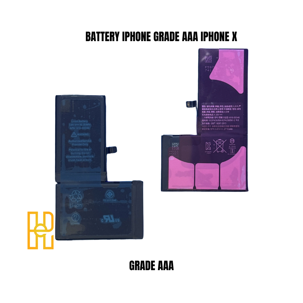 BATTERY IPHONE GRADE AAA IPHONE X