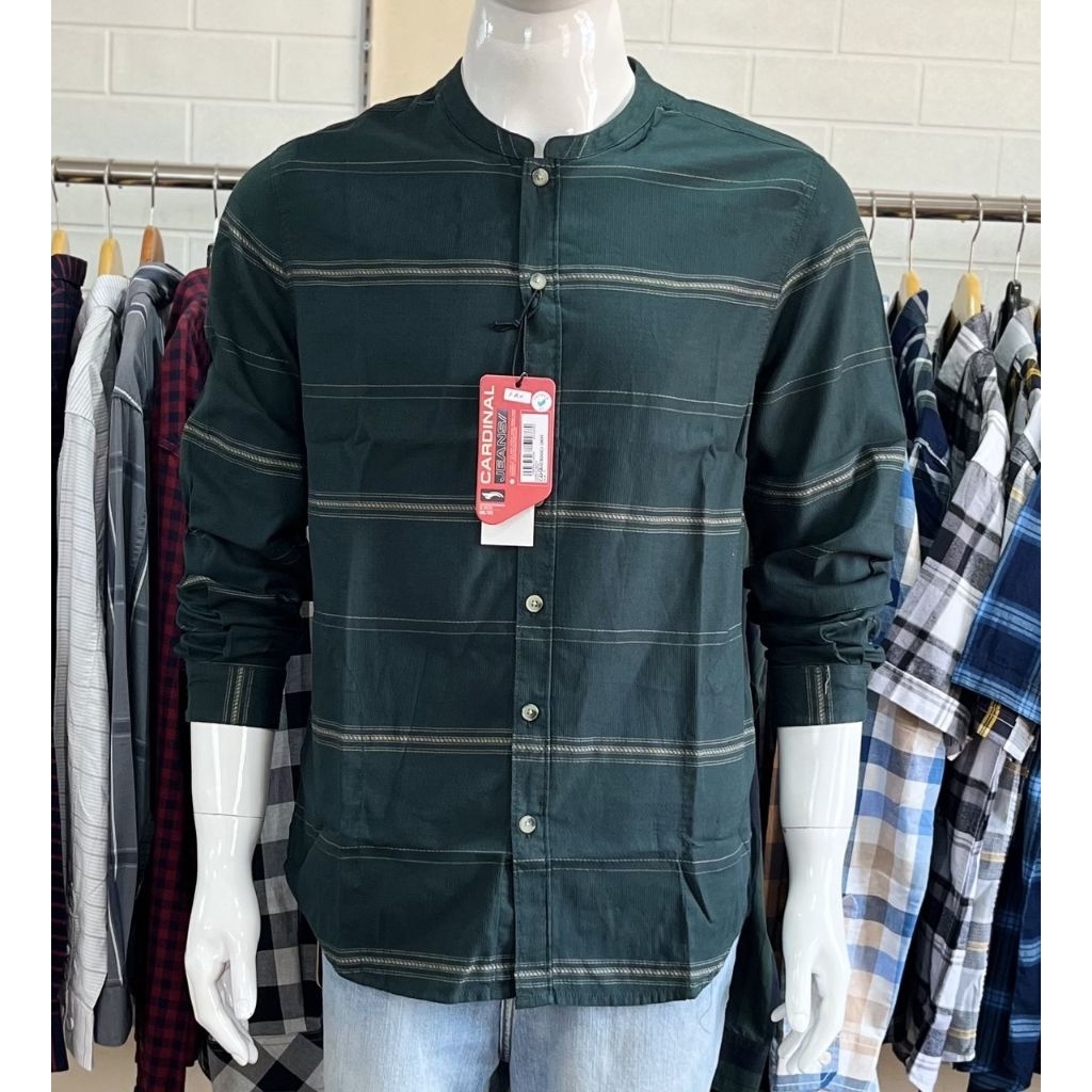 DISKON KEMEJA KOKO KEMKO CASUAL KATUN CARDINAL JEANS ORIGINAL SLIMFIT || KOKO PRIA MOTIF WARNA CARDI