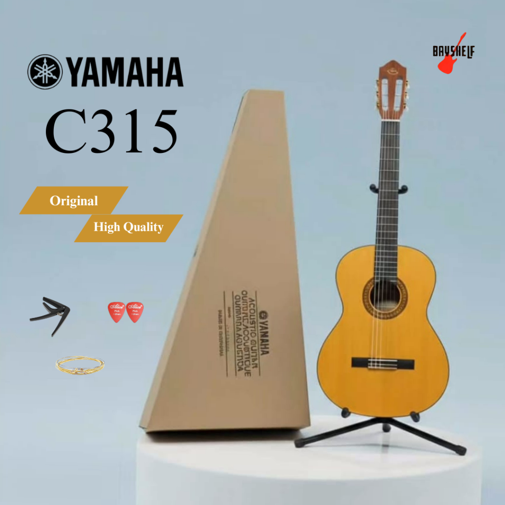 Gitar Akustik Yamaha C315 Original Classic High Quality Senar Nilon