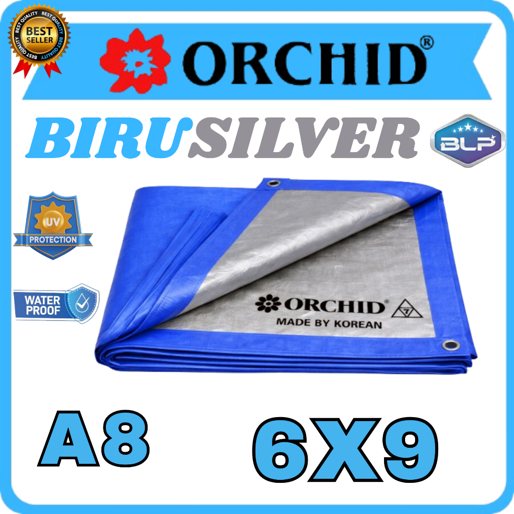 Terpal Orchid A8 Ukuran 6x9 Made In Korea