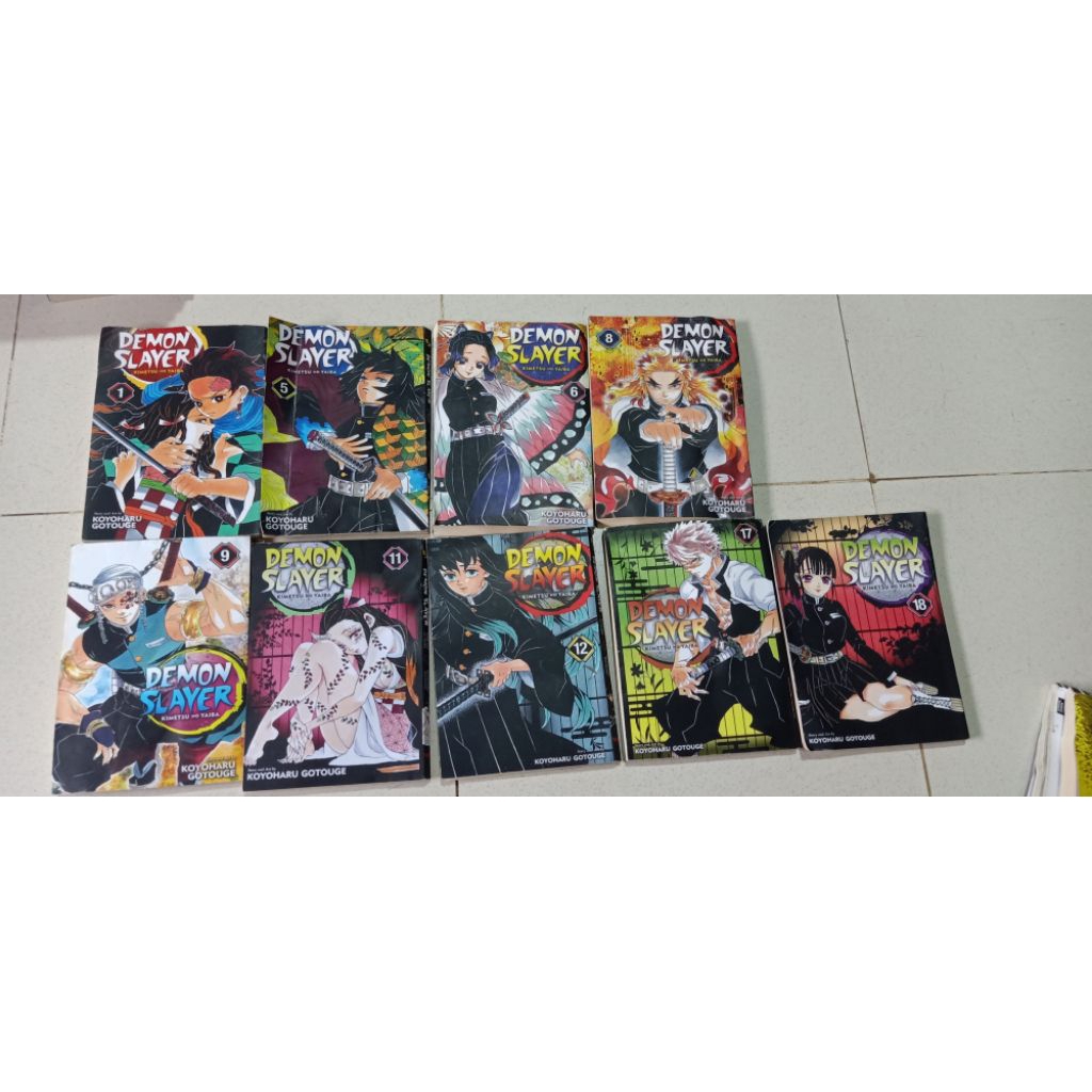 buku Komik Demon slayer