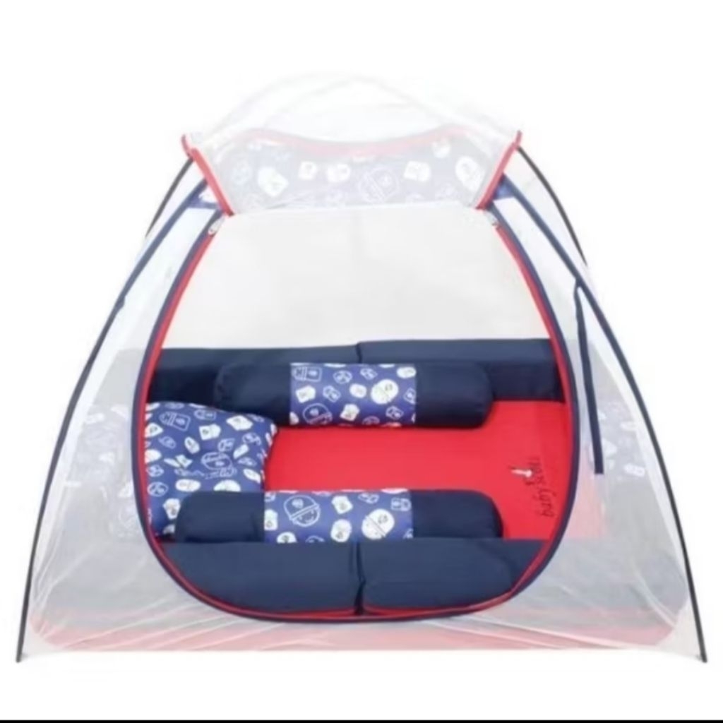 Kasur Bayi Baby Scots/sofa bed baby/set kasur sofa bayi/set kasur kelambu bayi (preloved)