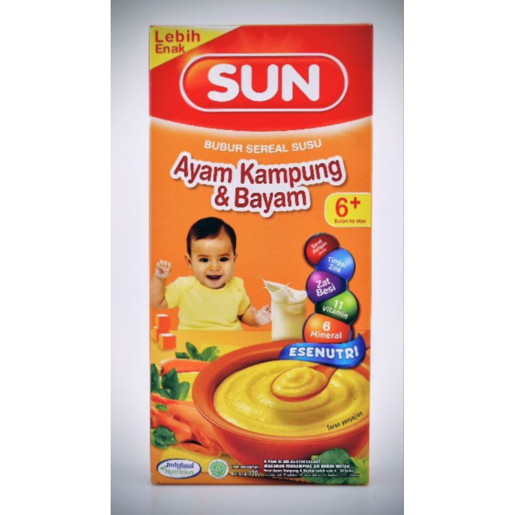 Sun Bubur Sereal Ayam Kampung Bayam