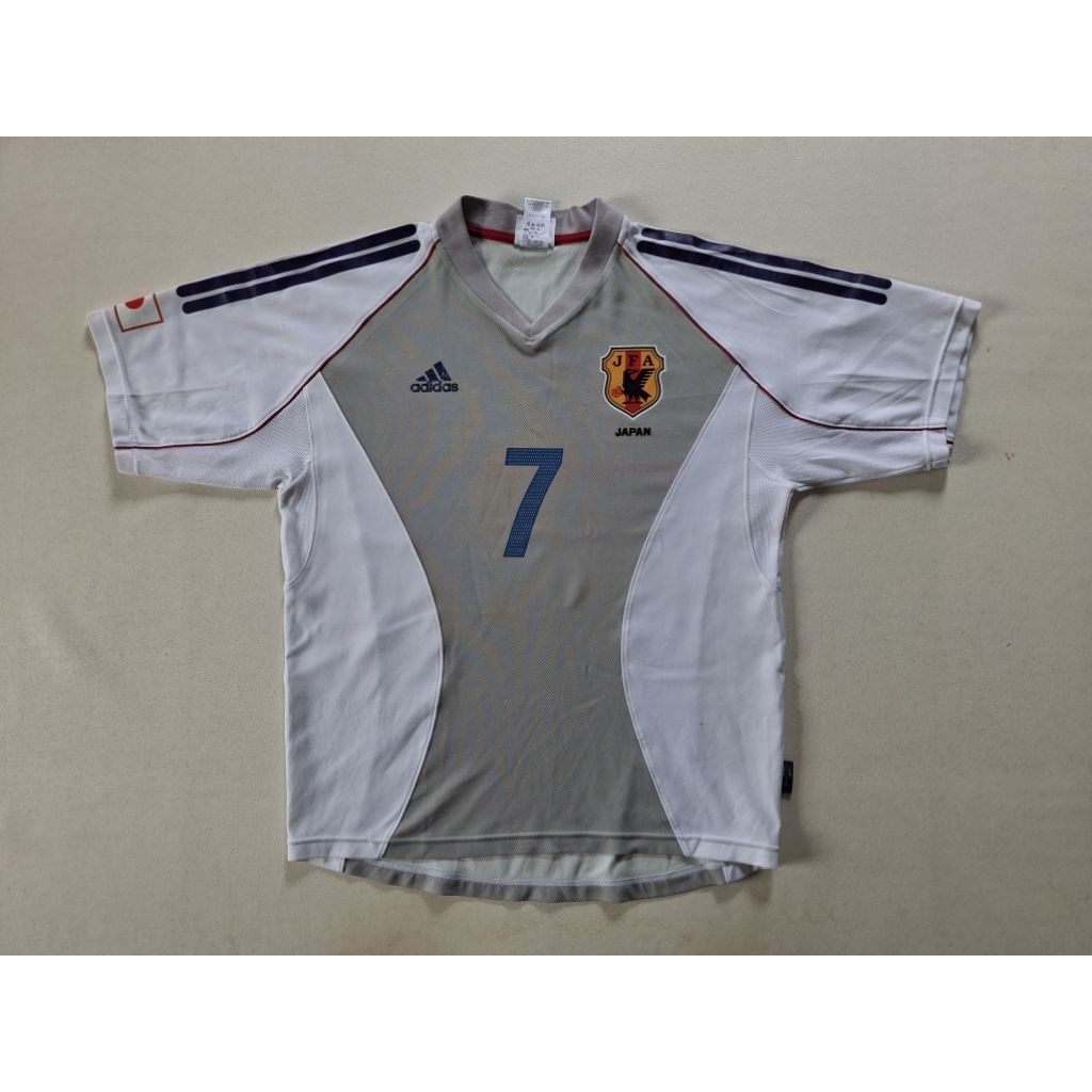 JERSEY ADIDAS JEPANG AWAY TAHUN 2002/2003 NAKATA ORIGINAL 100%