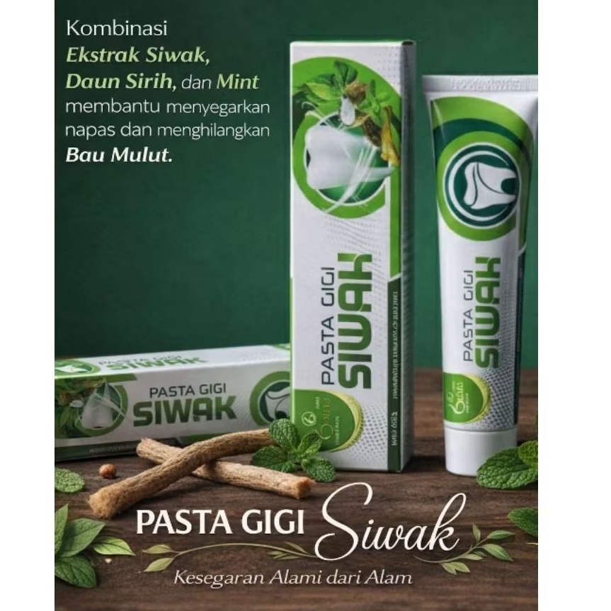 Pasta Gigi Siwak Batrisyia Herbal / Pasta Gigi Herbal