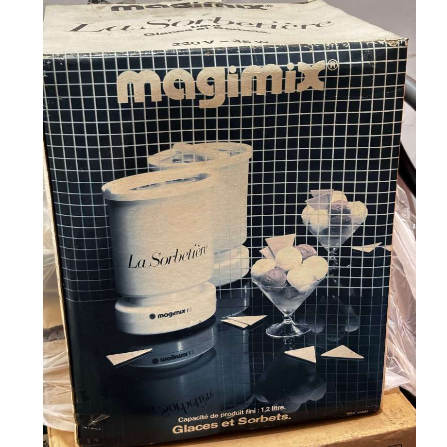 [SALE] Magimix La Sorbetiere Ice Cream Maker - Mesin Pembuat Es Krim & Sorbet - Baru Stok Lama (Cuci