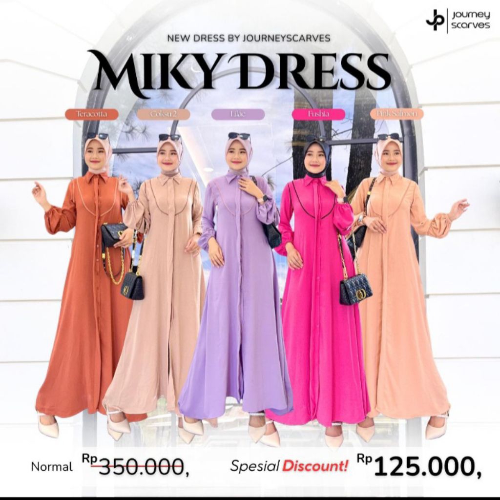 MIKY DRESS JP JOURNEY 100% ORI