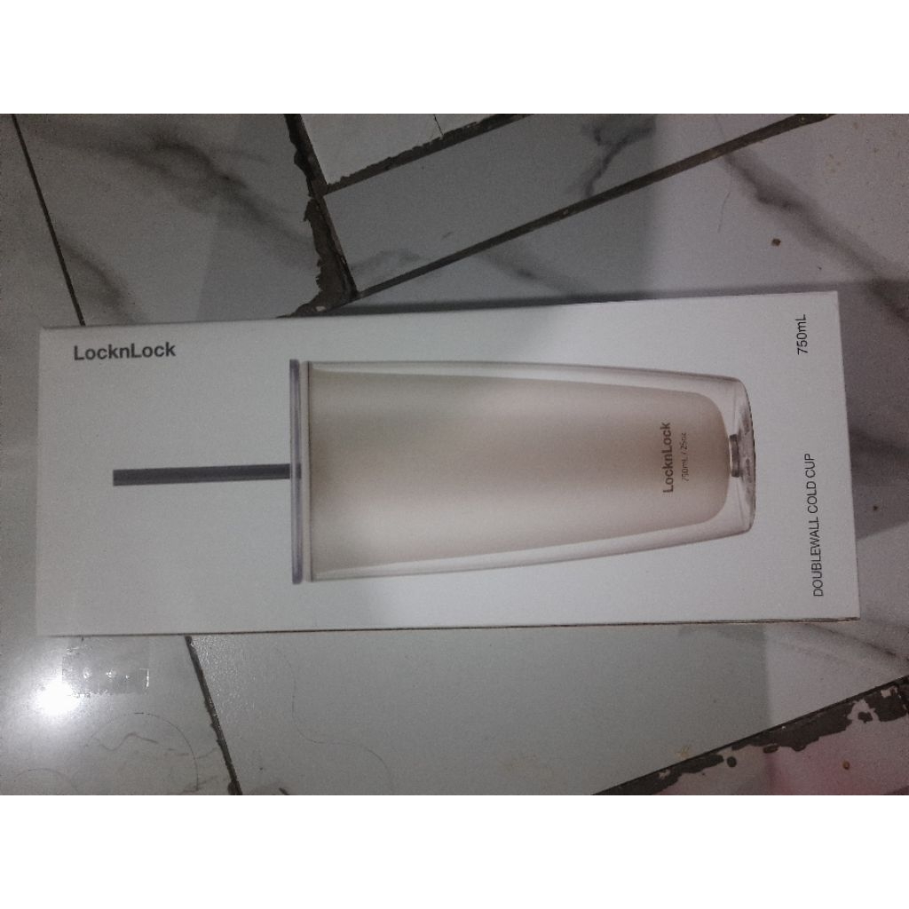 [PRELOVED/Bekas] locknlock double wall cold cup