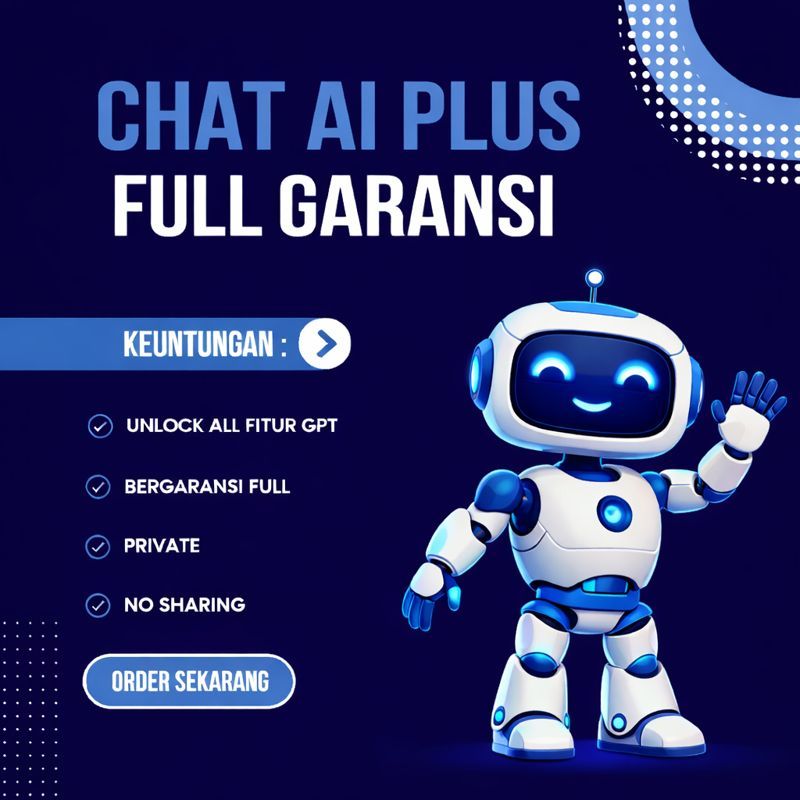 CHAT AI PREMIUM GPT FULL GARANSI