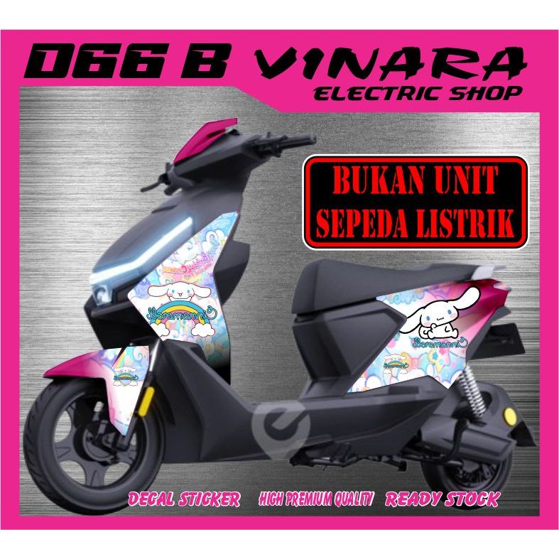D66B / T78B decal sticker full body untuk sepeda listrik Uwinfly D66b / T78B -sticker decal untuk se