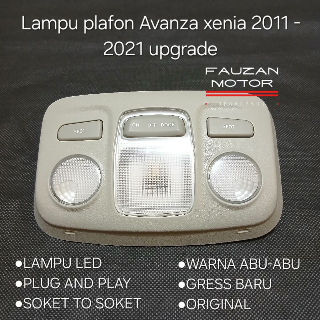 Lampu plafon all new avanza 2012 - 2021. upgradelampu lama ke model LED.