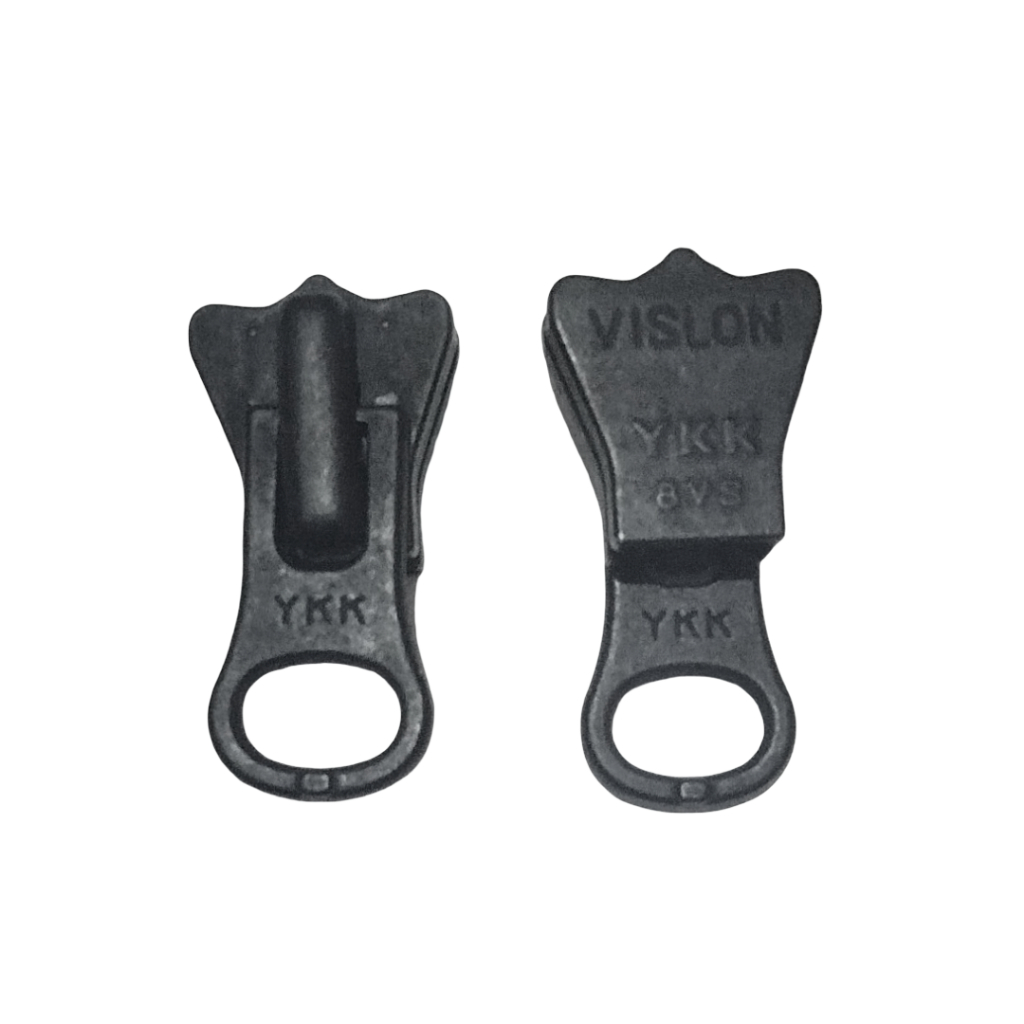 Kepala Resleting YKK No 8 Vislon Gigi Buaya Bolak Balik