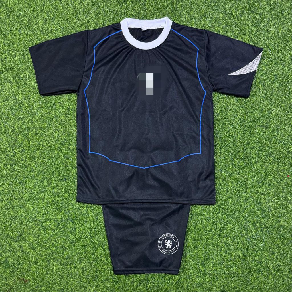 Setelan Jersey Baju Bola Anak Chelsea away usia 10-11 TH. pre order 1 hari