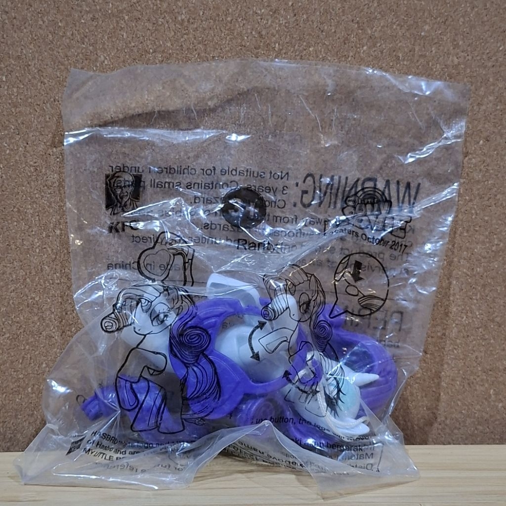 Rarity - My Little Pony The Movie - Chaki Kids Meal KFC