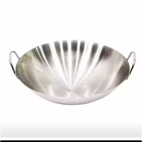 WAJAN STAINLESS STEEL TEBAL SUS 304 BANYAK UKURAN