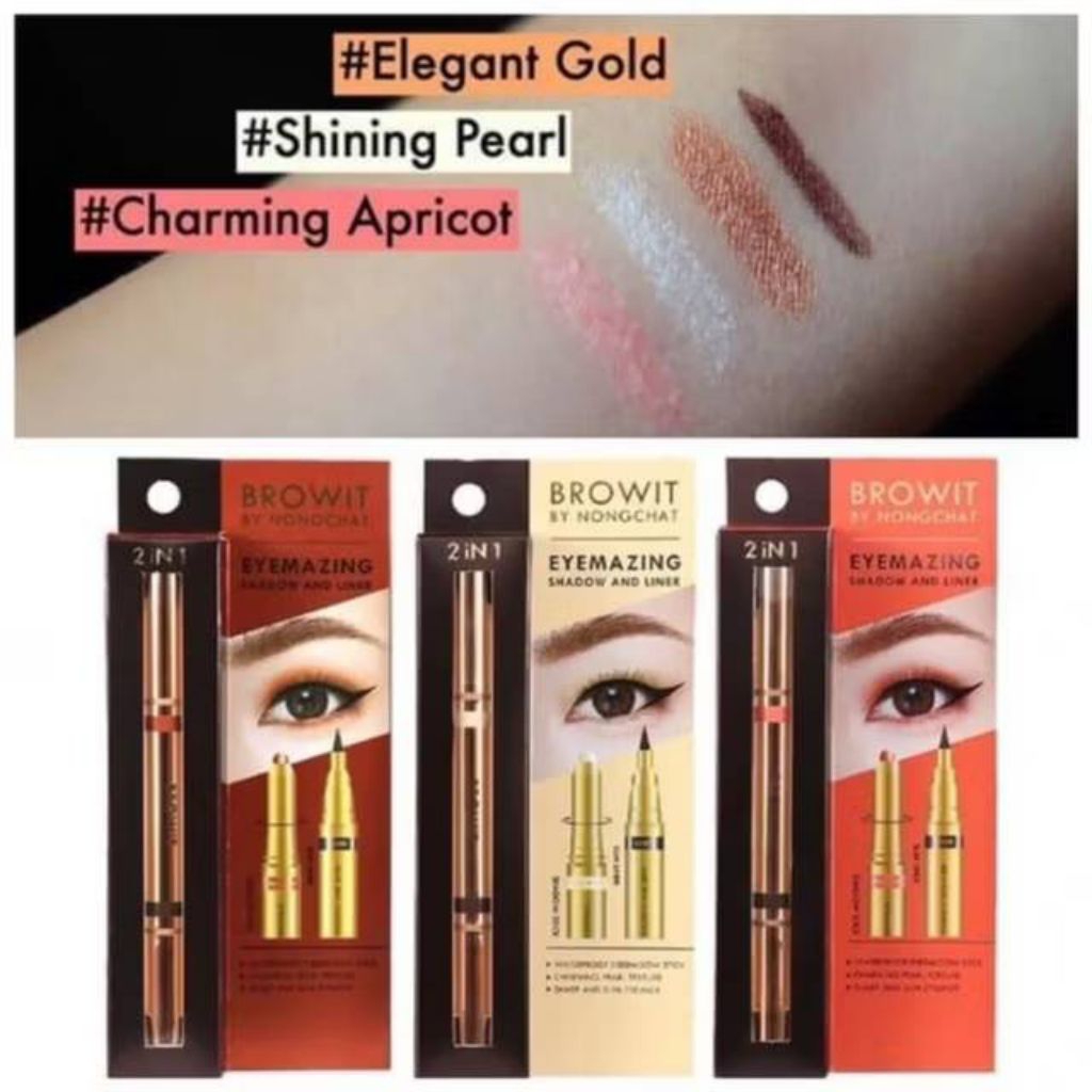 Browit Eyemazing Shadow and Liner Shining pearl