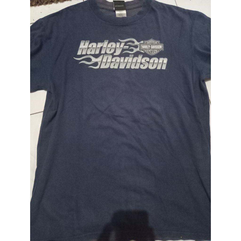 kaos harley davidson guam 2008 second original
