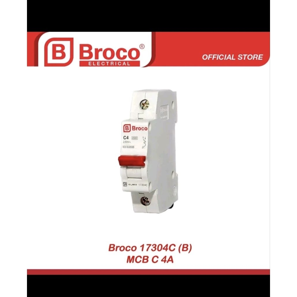 BROCO MCB 4 Ampere (17304C)