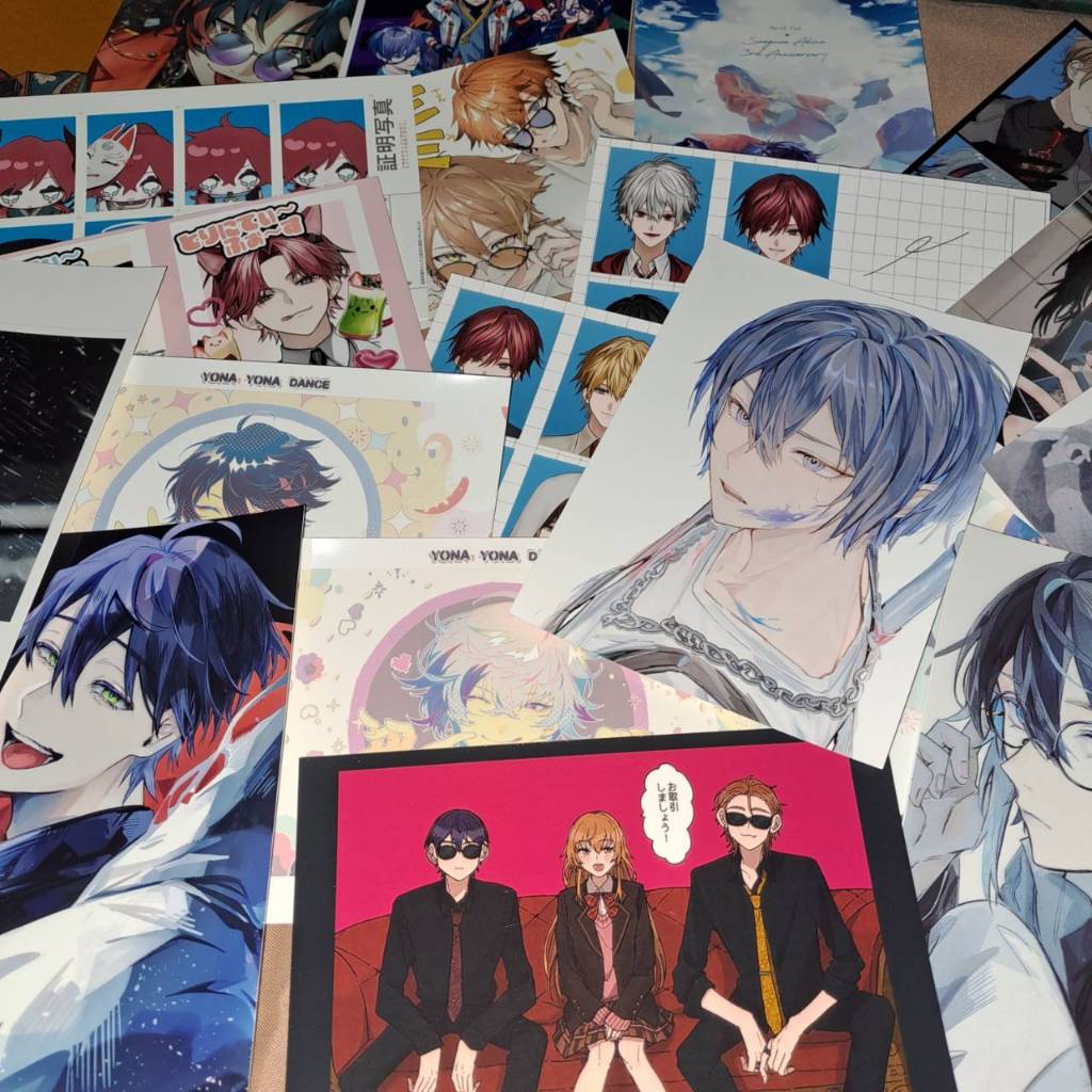 [ READY ] ARTPRINT NEPPURI NETPRINT VTUBER NIJISANJI JP BY VARIOUS ARTIST - LAUREN IROAS - KUZUHA - 