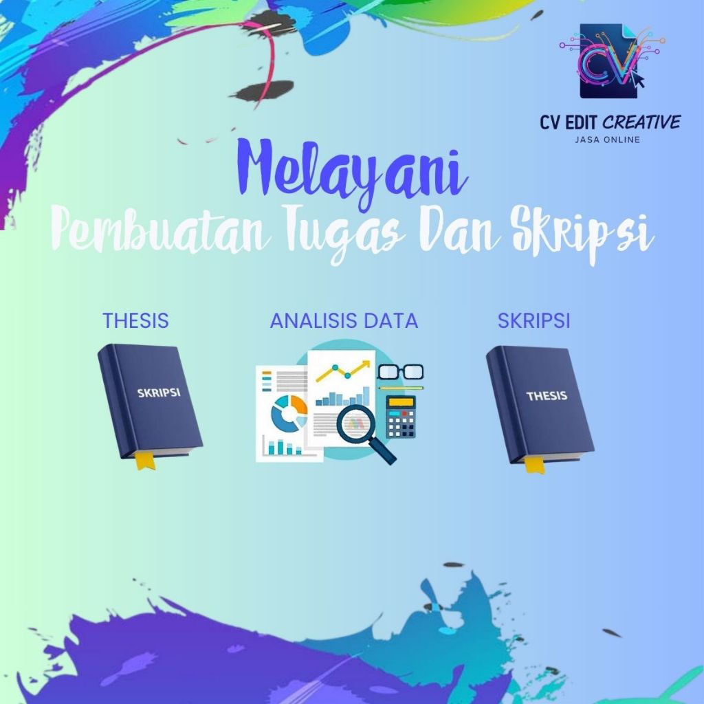 Jasa pengerjaan Tugas kuliah Makalah | ppt | spss | skripsi&CV