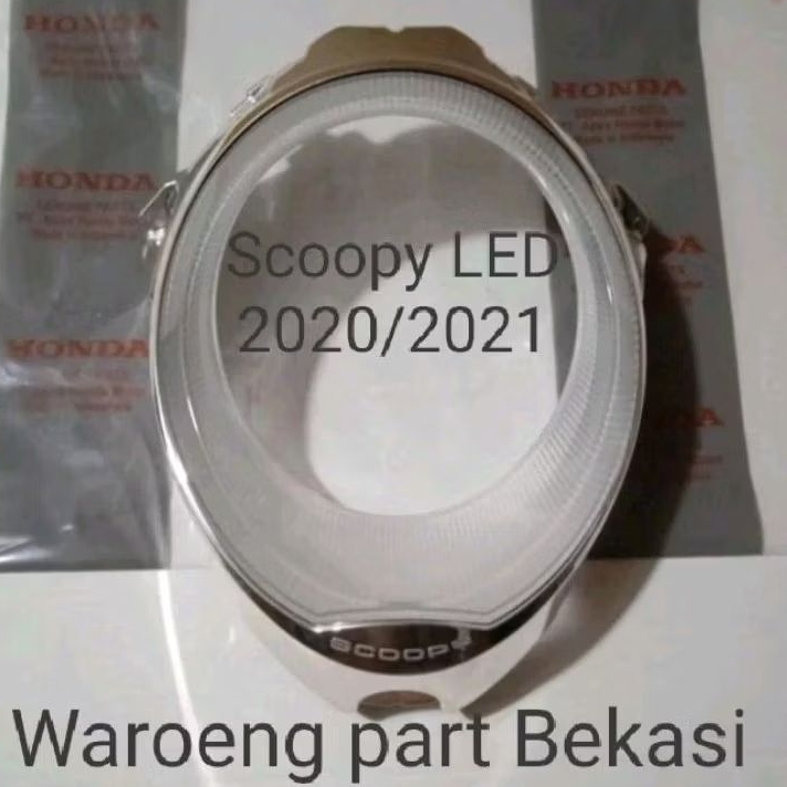 alis reflektor Lampu depan Scoopy fi led k2f