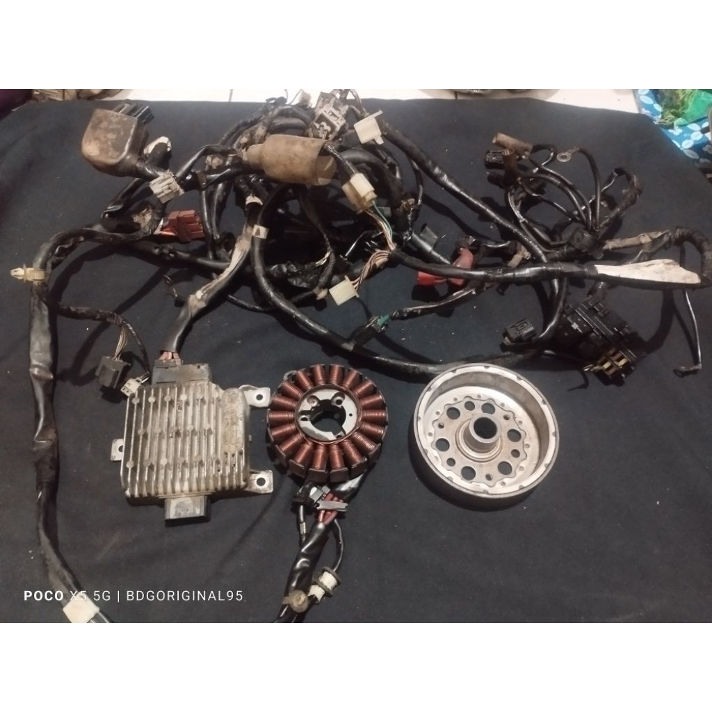 ACG STATER VARIO 125 LED NEW acg fulset pengapaian original honda vario 125 2015-2018 original copot