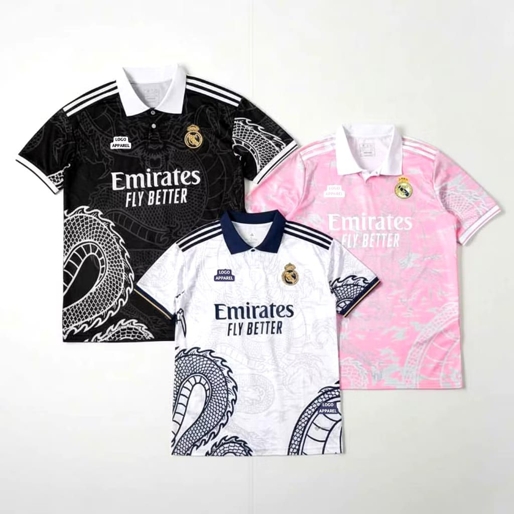 Jersey Dragon Real Madrid full printing