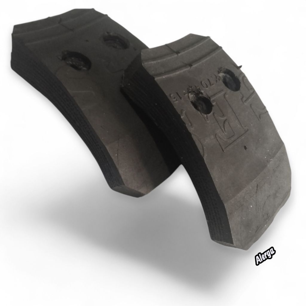 KARET HANGER BEKAS BAN TRUK +RING DAN BAUT 2PCS