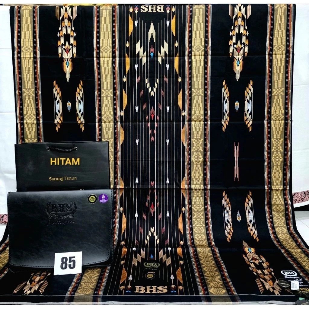 BHS Masterpiece SGE Sutra Hitam Batik Exlusive