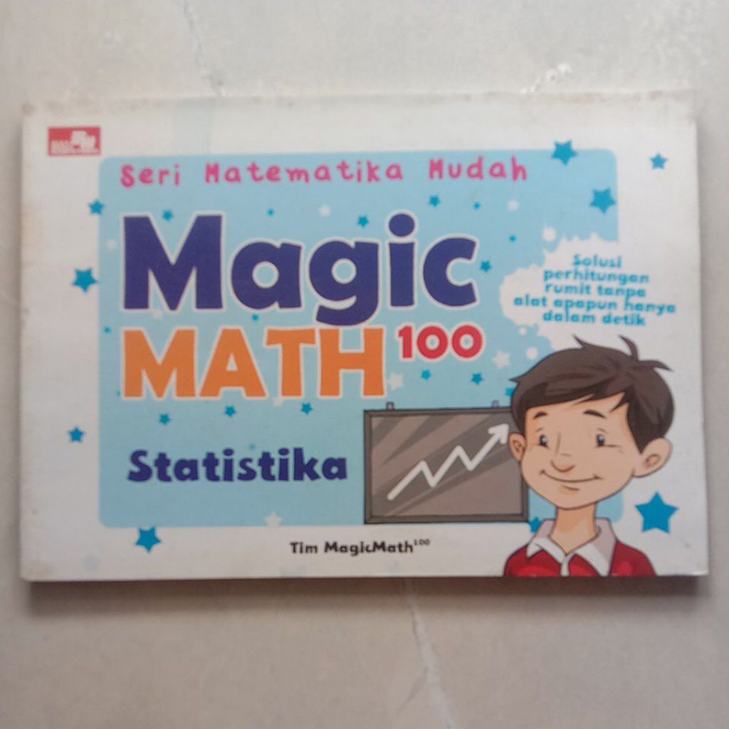 Seri Matematika Mudah #Magic Math 100 Statistika ( Original )
